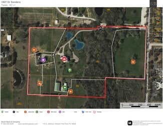 More details for 1827 Dr Sanders Rd, Cross Roads, TX - Land for Sale