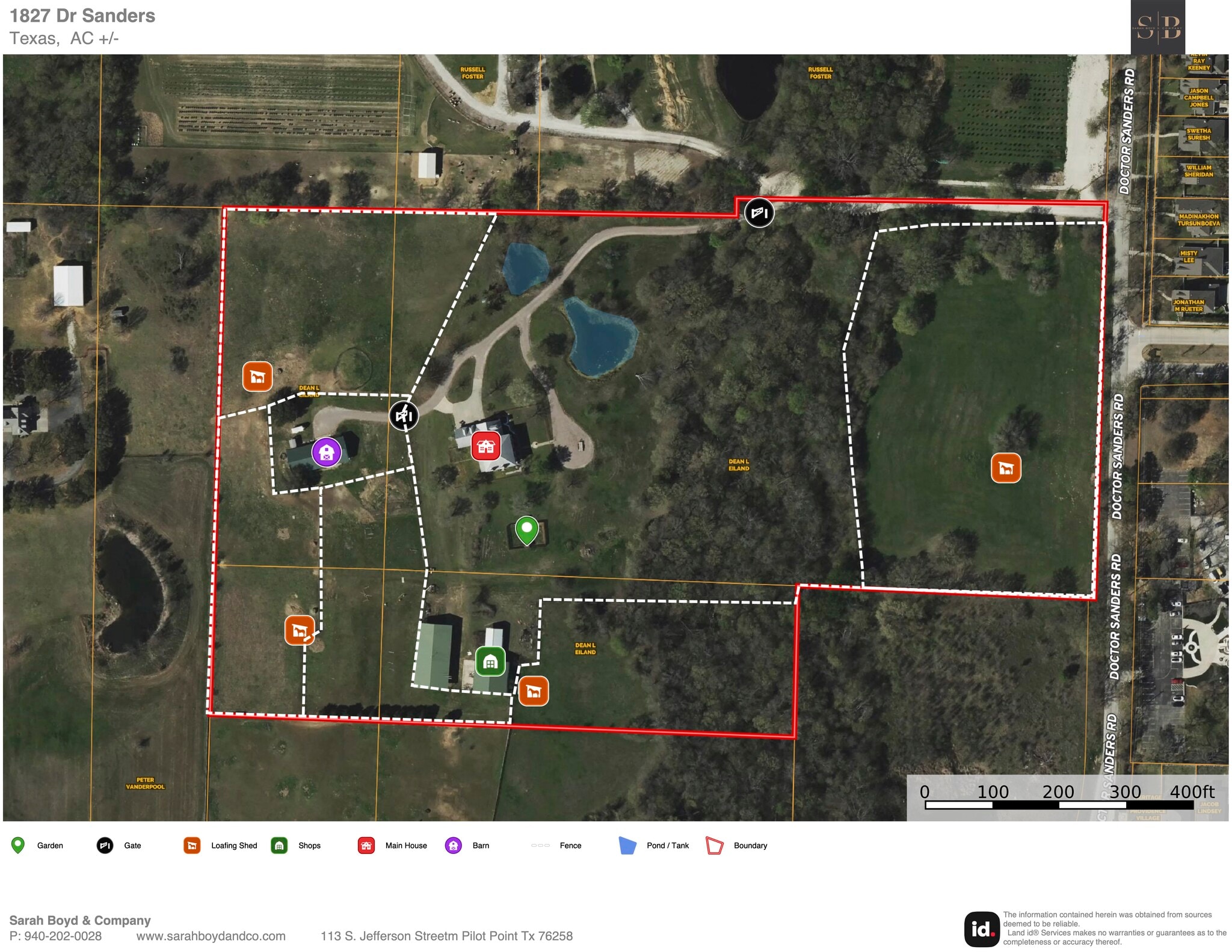 1827 Dr Sanders Rd, Cross Roads, TX for sale Primary Photo- Image 1 of 46