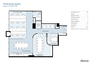 175 Pitt St, Sydney à louer Plan d’étage- Image 1 de 1