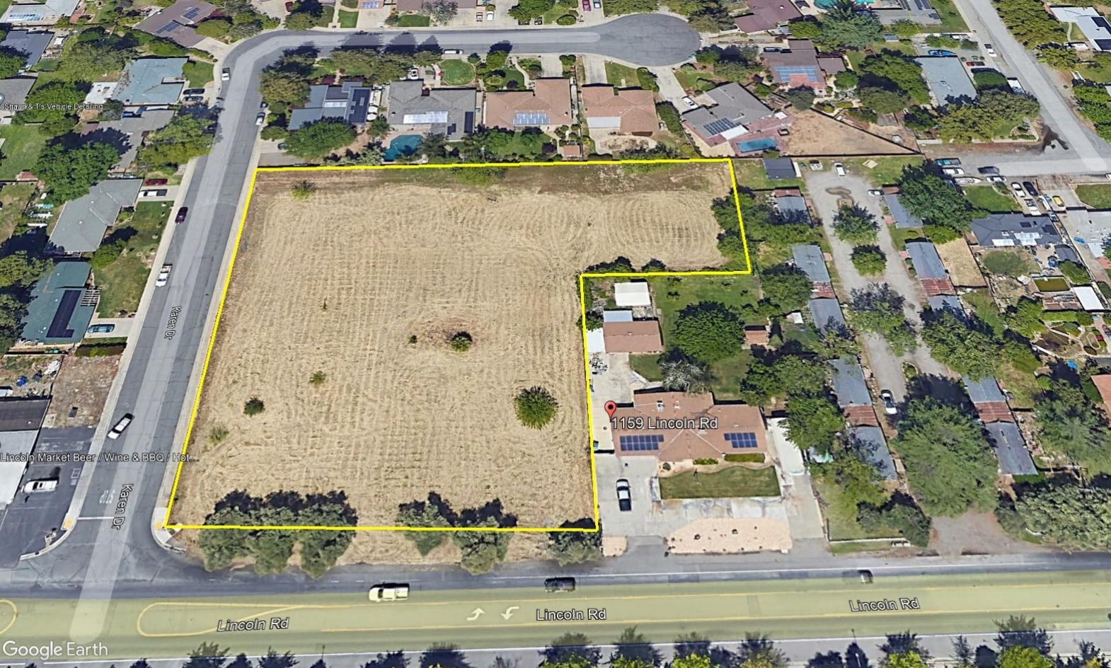 1159 Lincoln Rd, Yuba City, CA for sale Aerial- Image 1 of 5