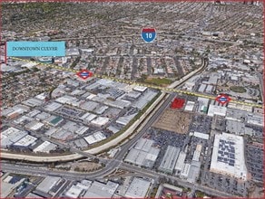 5800-5830 W Jefferson Blvd, Los Angeles, CA - AERIAL  map view