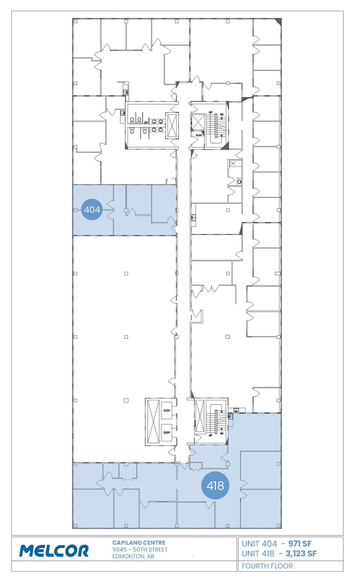 9945 50 St NW, Edmonton, AB for lease Floor Plan- Image 1 of 1