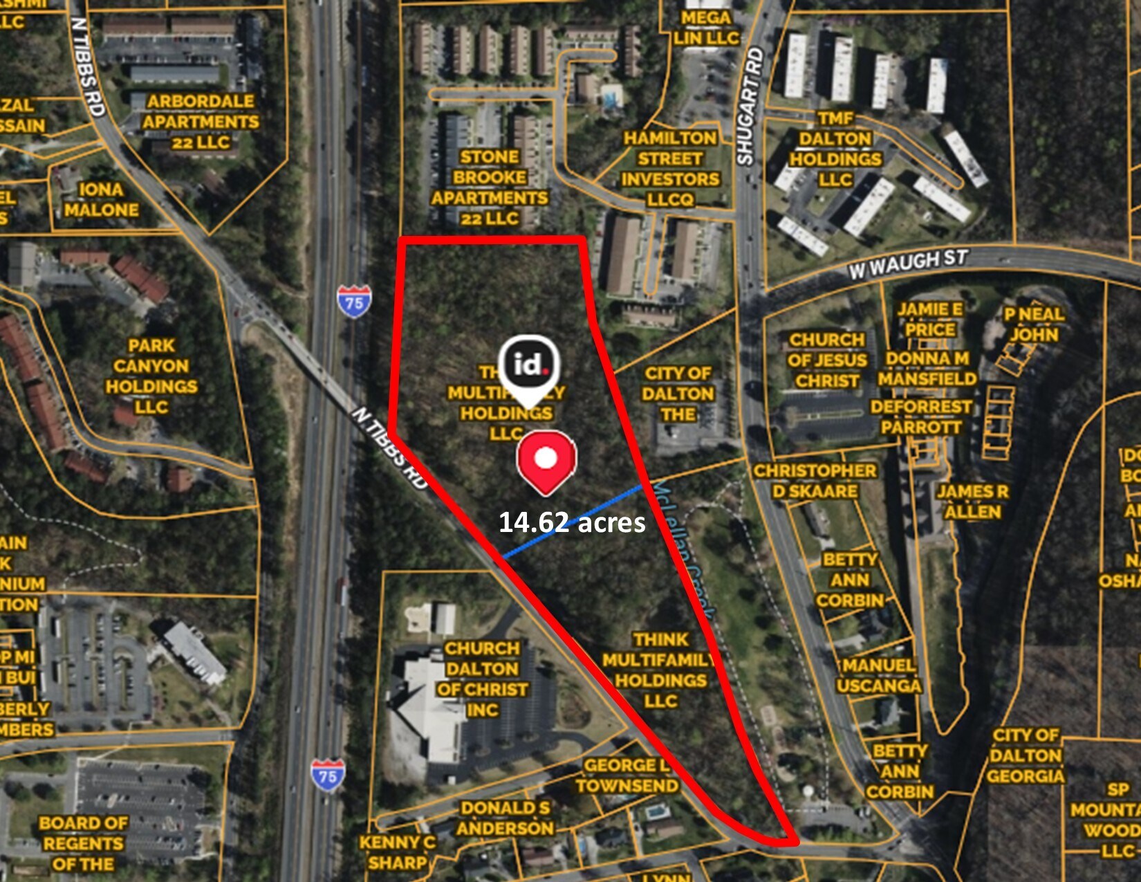 0 North Tibbs Road, Dalton, GA à vendre Plan de site- Image 1 de 14