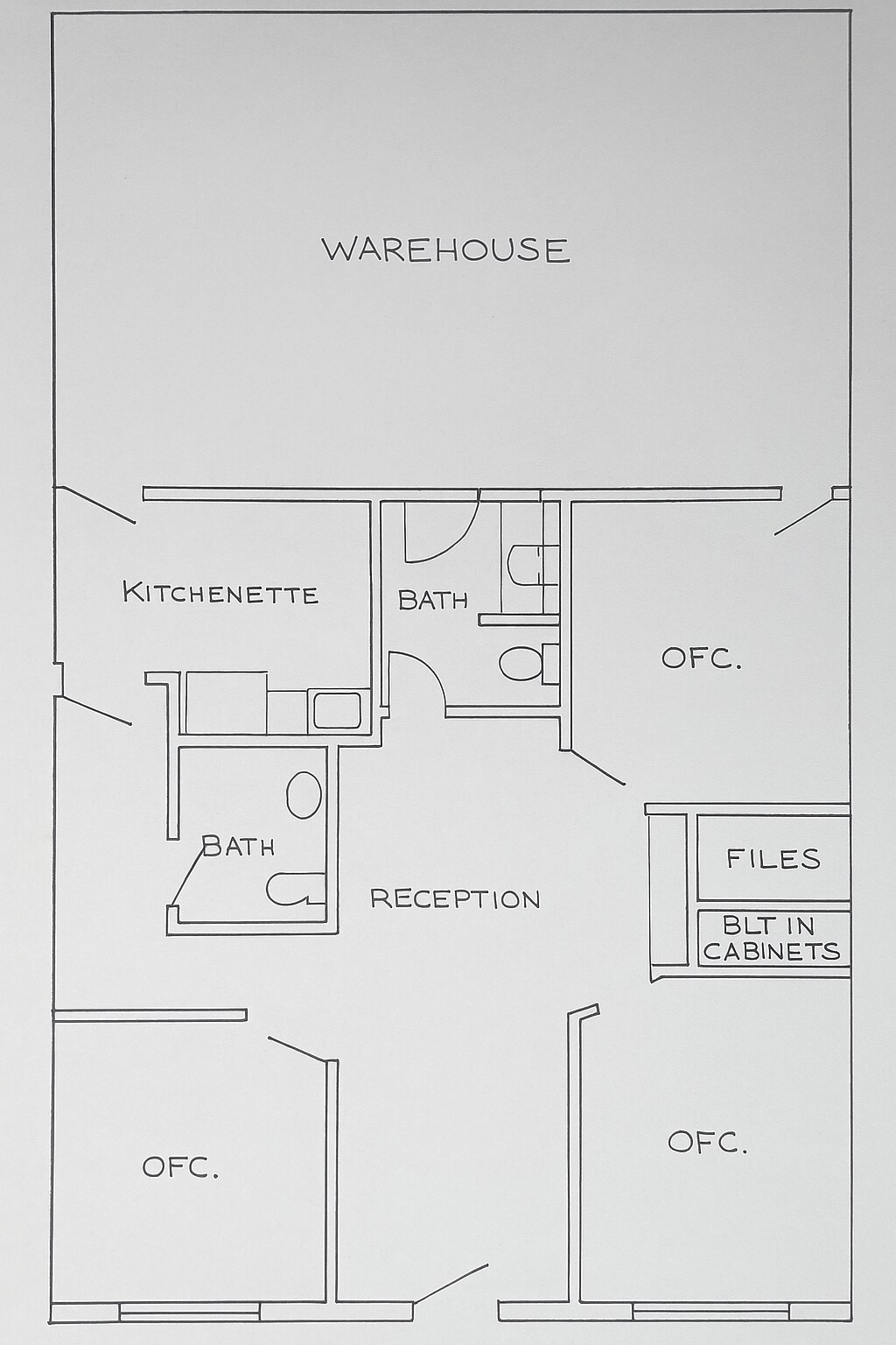 10950 Pierson Dr, Fredericksburg, VA à louer Plan d’étage- Image 1 de 1