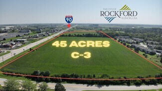 Plus de détails pour 7200-7300 East Riverside Blvd, Rockford, IL - Terrain à vendre