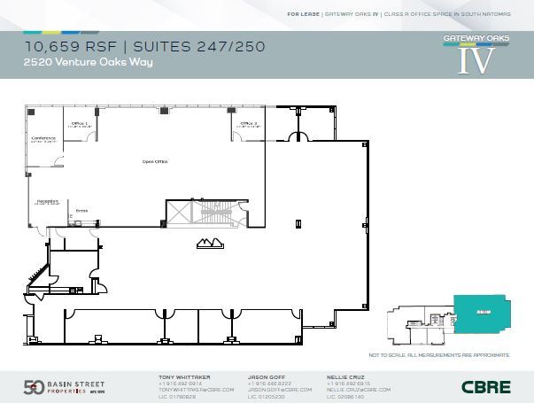 2150 River Plaza Dr, Sacramento, CA à louer Plan d’étage- Image 1 de 2