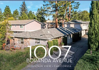 Plus de détails pour 1007 Boranda Ave, Mountain View, CA - Multi-résidentiel à vendre