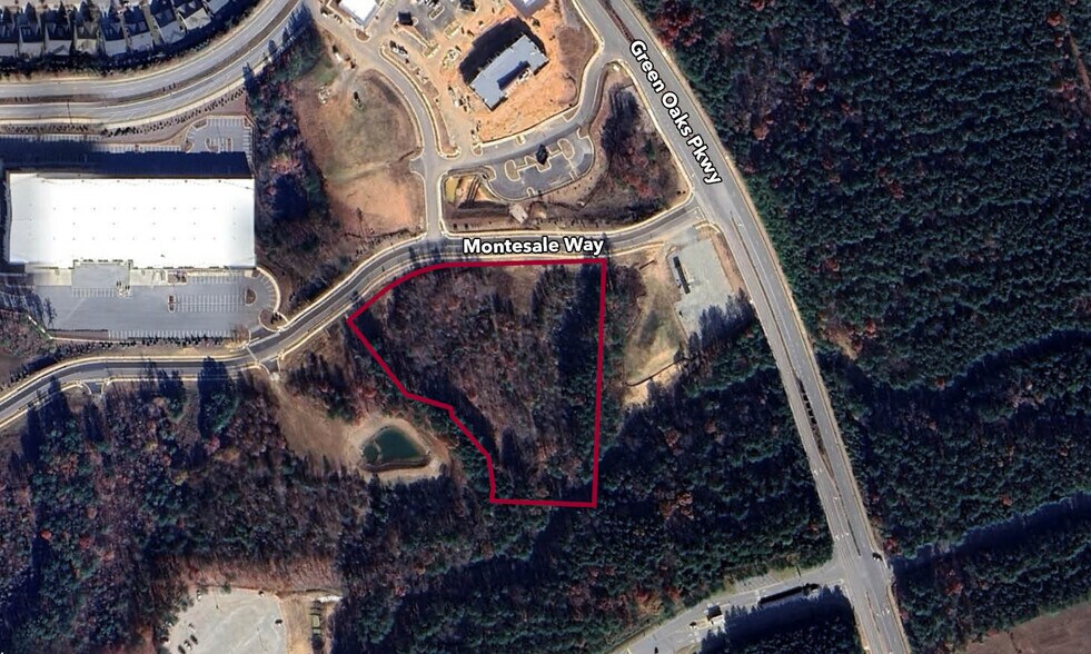 151 Montesale Way, Holly Springs, NC à vendre - Aérien - Image 2 de 3