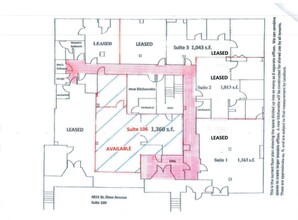 4915 St. Elmo Ave, Bethesda, MD for lease Floor Plan- Image 1 of 1