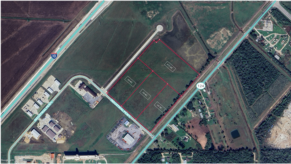 8145 Industrial Parkway, Beaumont, TX for sale - Aerial - Image 1 of 3