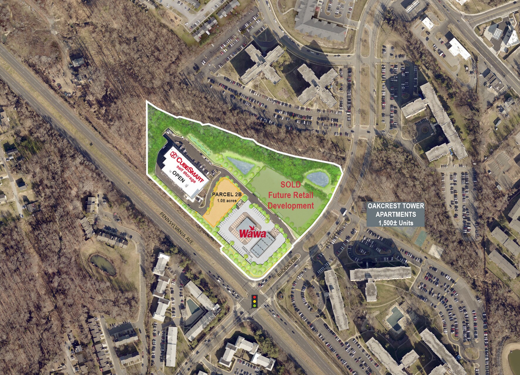 2121 Brooks Dr, District Heights, MD à louer Photo du bâtiment- Image 1 de 5