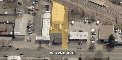 3696 W 72nd Ave, Westminster, CO - Aérien Vue de la carte