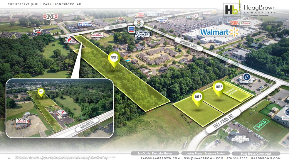 2301 Browns Ln, Jonesboro, AR for sale - Aerial - Image 3 of 11