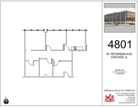 4801 W Peterson Ave, Chicago, IL à louer Plan d  tage- Image 1 de 7