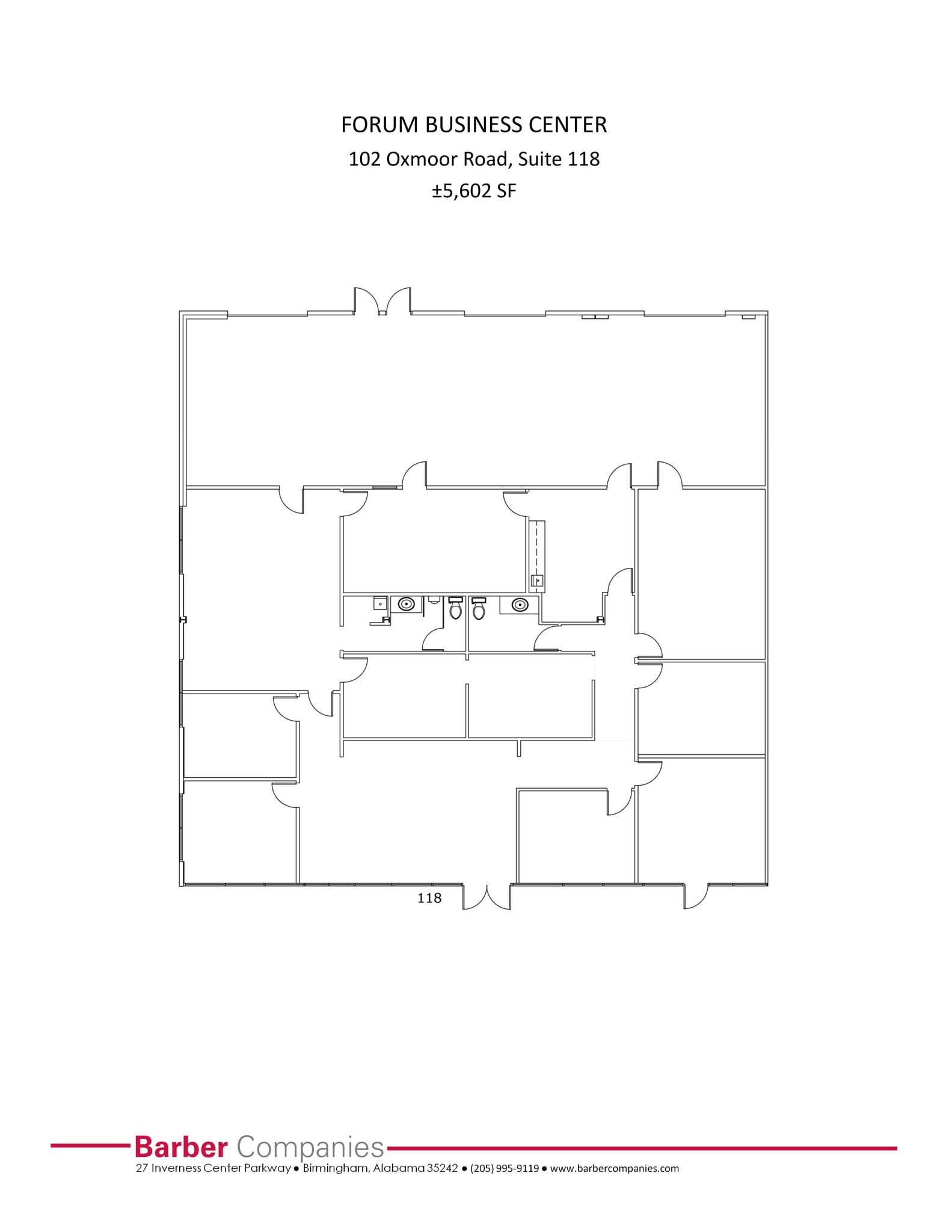 100-106 Oxmoor Rd, Birmingham, AL for lease Site Plan- Image 1 of 1