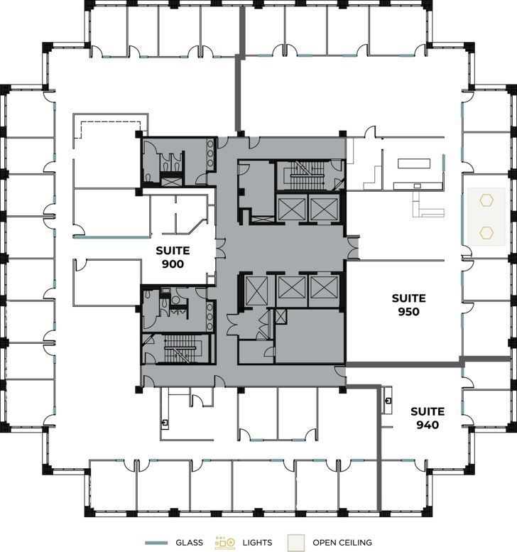 5 Park Plaza, Irvine, CA for lease Floor Plan- Image 1 of 2