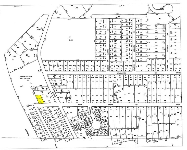 2160 Monroe Dr NE, Atlanta, GA for lease - Plat Map - Image 2 of 9