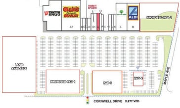 12-54 Cornwell Dr, Bridgeton, NJ for lease Site Plan- Image 1 of 2