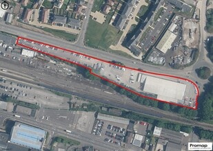 Crown Quay Ln, Sittingbourne, KEN - Aerial  map view