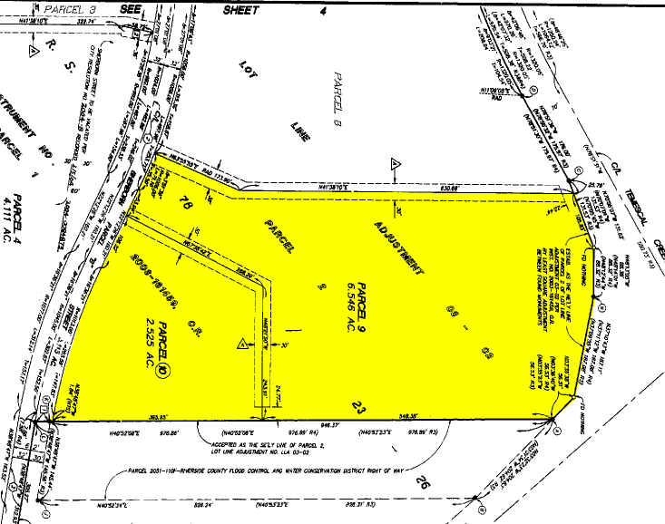 1283 Sherborn St, Corona, CA à vendre - Plan cadastral - Image 1 de 1