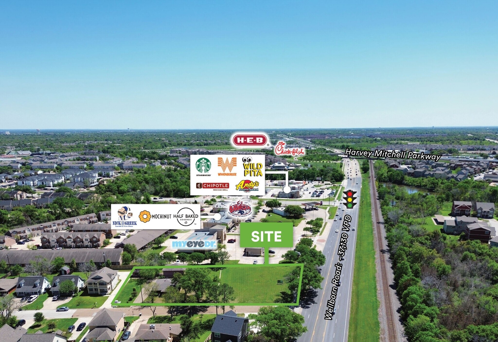 1201 Wellborn Rd, College Station, TX à louer Photo principale- Image 1 de 9