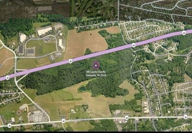 300 Country Club Rd, Coatesville, PA à vendre Aérien- Image 1 de 2