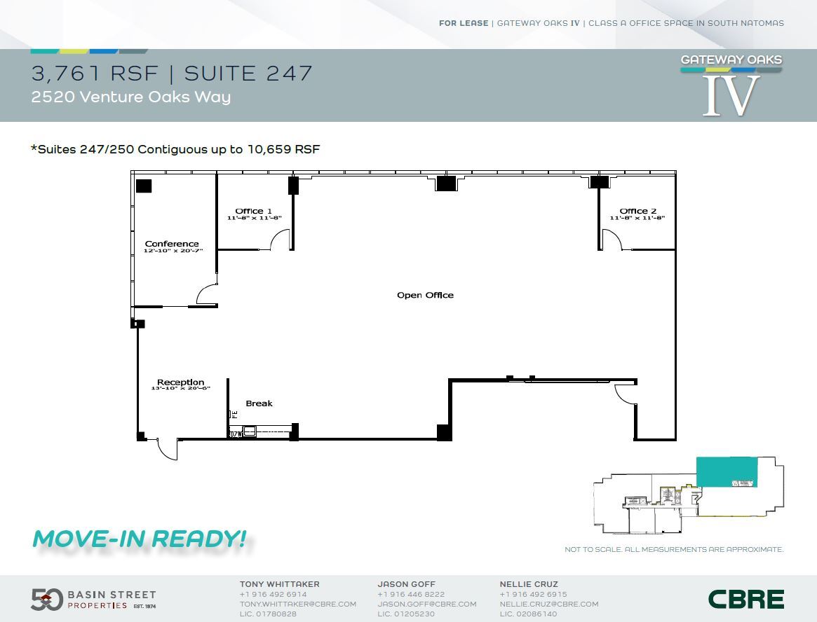 2150 River Plaza Dr, Sacramento, CA à louer Plan d’étage- Image 1 de 2