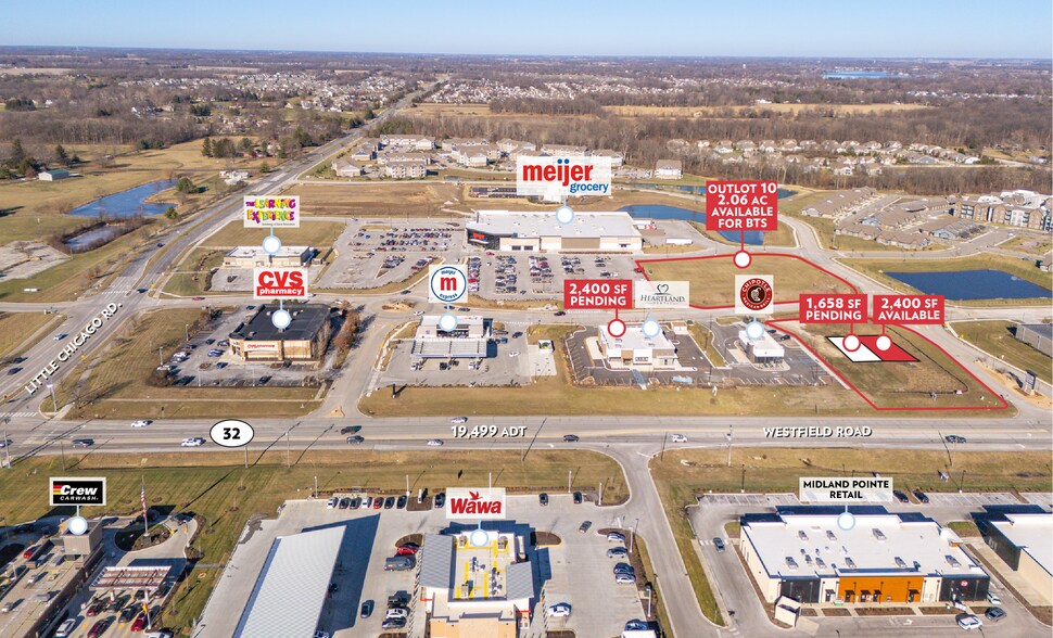 SR 32 & Little Chicago Rd Rd, Noblesville, IN à louer - Photo du bâtiment - Image 2 de 2