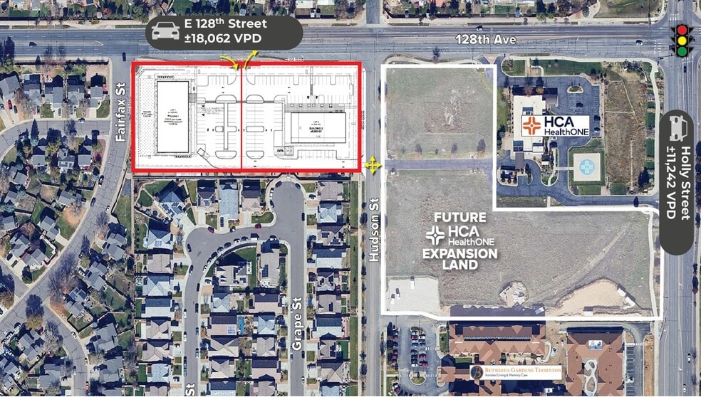 128th Ave & Hudson Street St, Thornton, CO for sale - Building Photo - Image 3 of 15