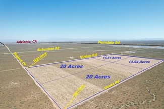 Plus de détails pour 0 Mojave, Adelanto, CA - Terrain à vendre