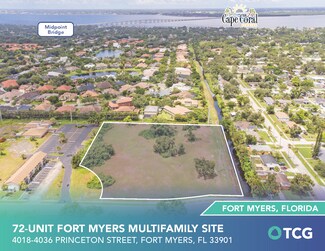 Plus de détails pour 4018-4036 Princeton St, Fort Myers, FL - Terrain à vendre