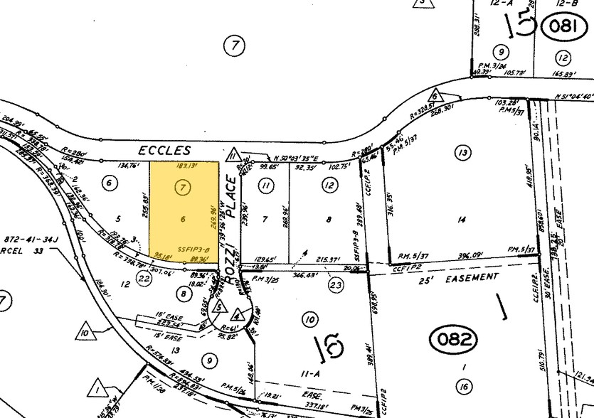 490 Eccles Ave, South San Francisco, CA à louer - Plan cadastral - Image 2 de 4