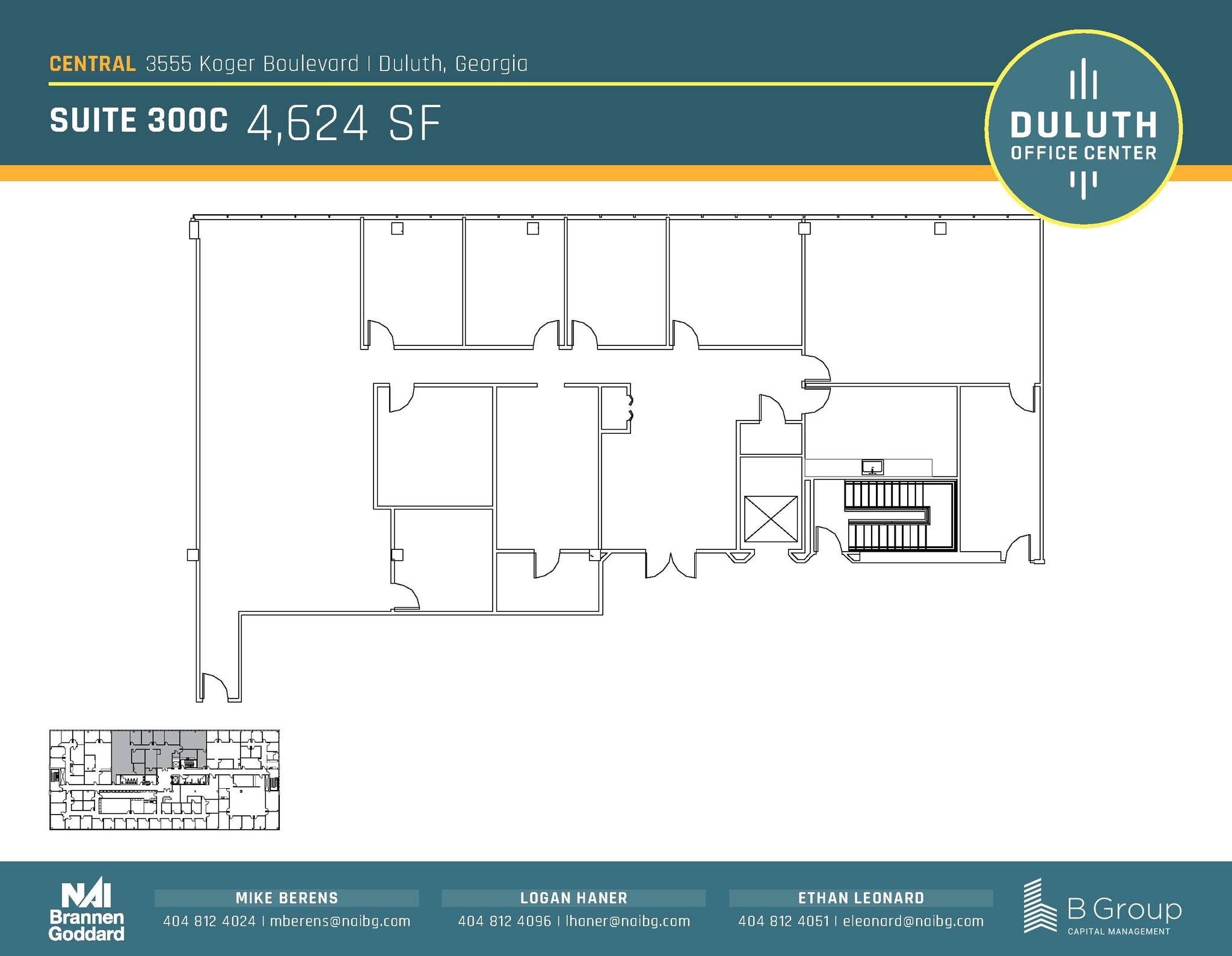 3505 Koger Blvd, Duluth, GA for lease Floor Plan- Image 1 of 1