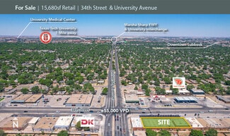 More details for 2431-2449 34th St, Lubbock, TX - Retail for Sale