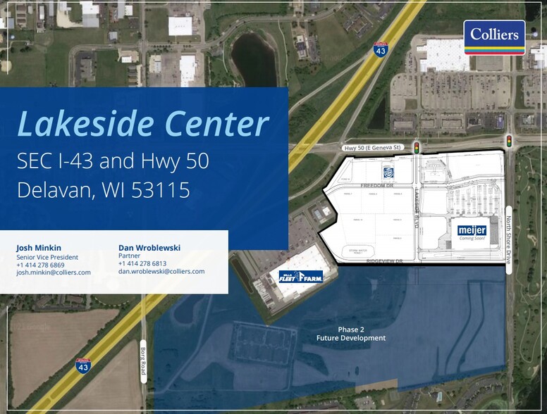 SE I-43 & Hwy 50 SE I-43 & Hwy 50 SE I-43 & Hwy, Delavan, WI for sale - Primary Photo - Image 1 of 2