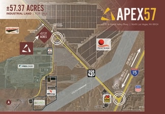 Plus de détails pour Apex, North Las Vegas, NV - Terrain à vendre