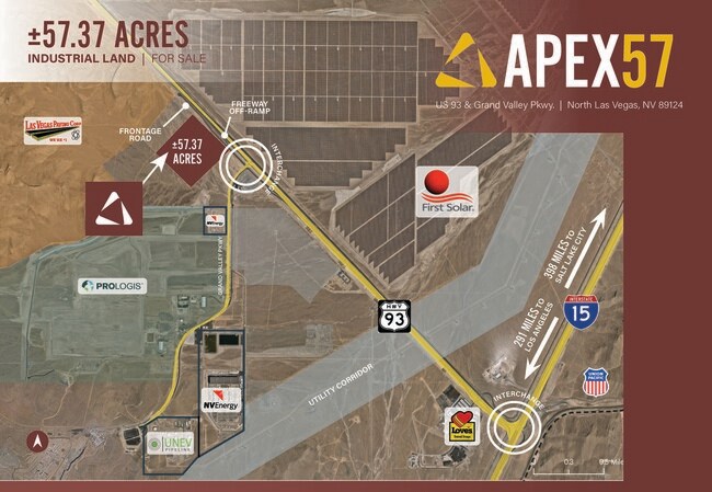 Plus de détails pour Apex, North Las Vegas, NV - Terrain à vendre