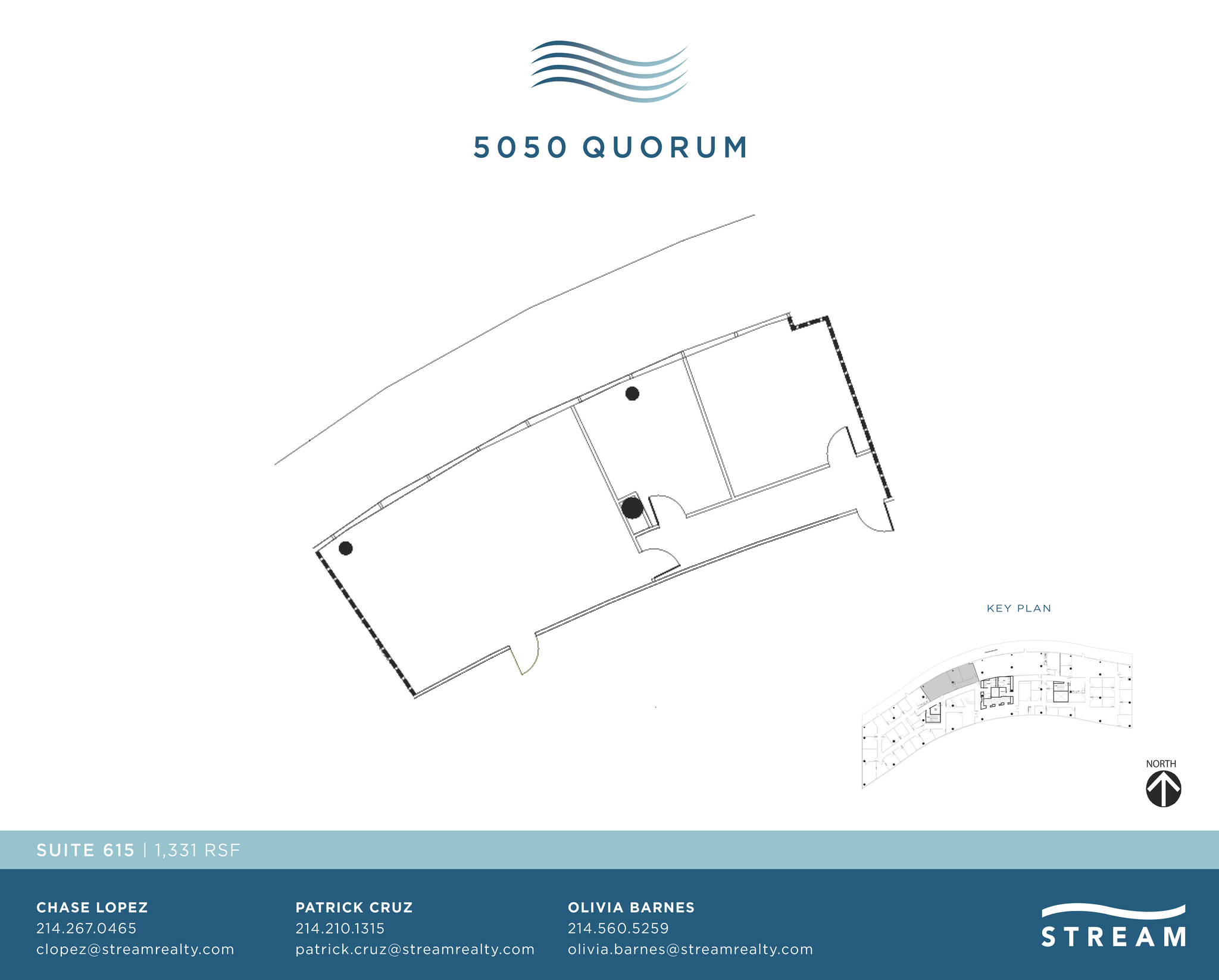 5050 Quorum Dr, Dallas, TX for lease Floor Plan- Image 1 of 1