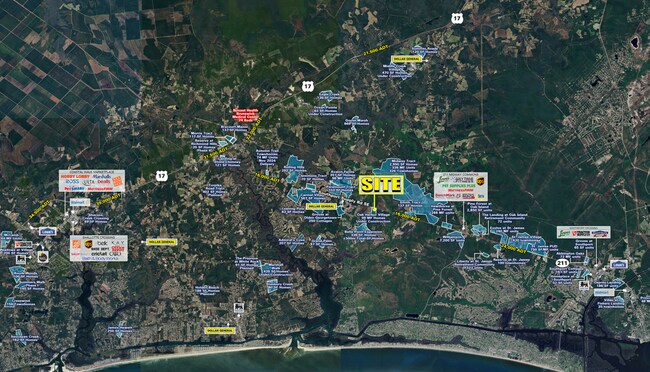 Plus de détails pour Southport-Supply Rd SE & Sunset Harbor Rd SE SE, Bolivia, NC - Terrain à louer