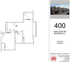 400 Lake Cook Rd, Deerfield, IL for lease Floor Plan- Image 1 of 4