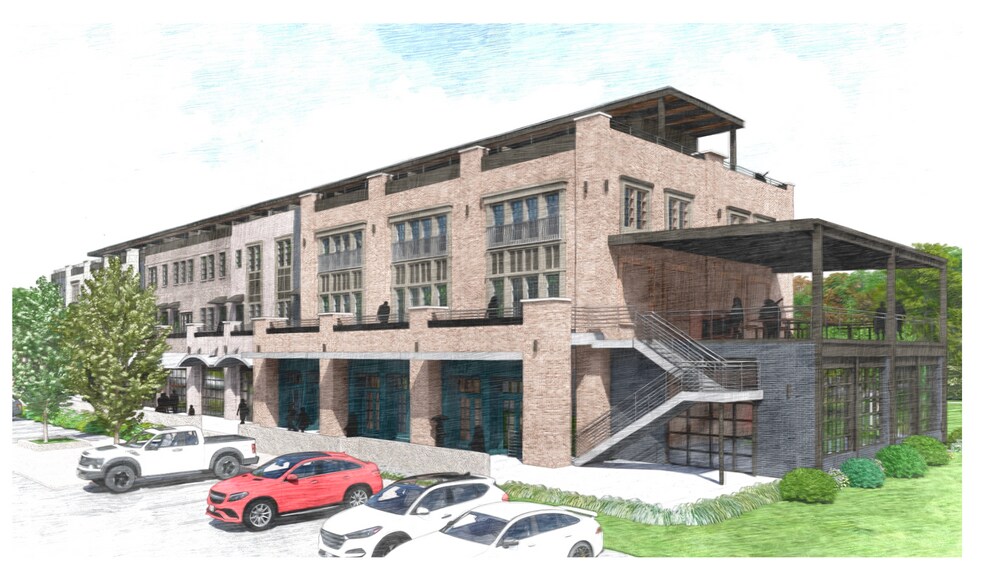 208-220 Northlake Dr & Hwy 54, Peachtree City, GA à louer - Photo du bâtiment - Image 1 de 4