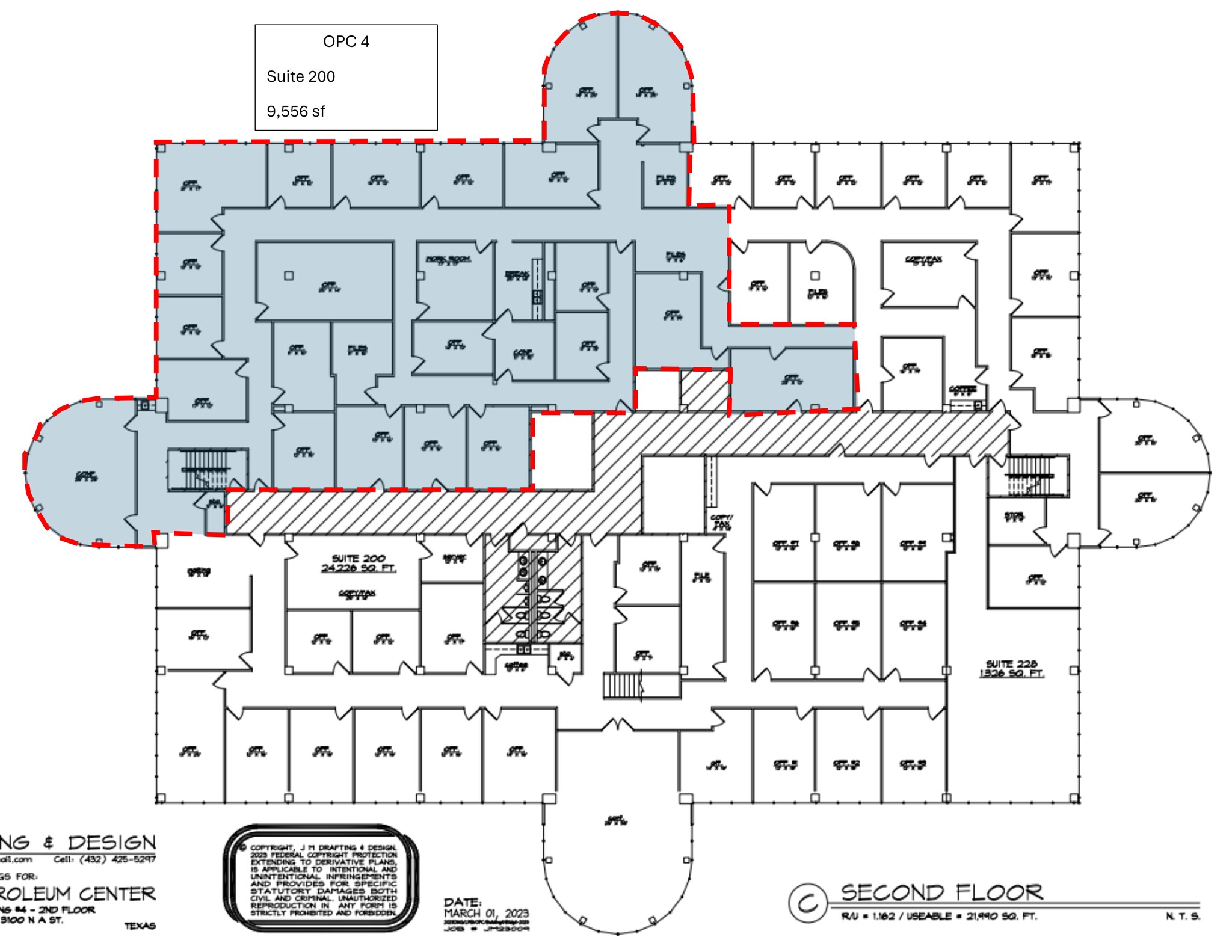 3300 N A St, Midland, TX à louer Plan de site- Image 1 de 1