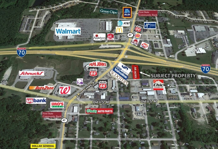 Interstate 70 & Highway 47, Warrenton, MO for sale Primary Photo- Image 1 of 3