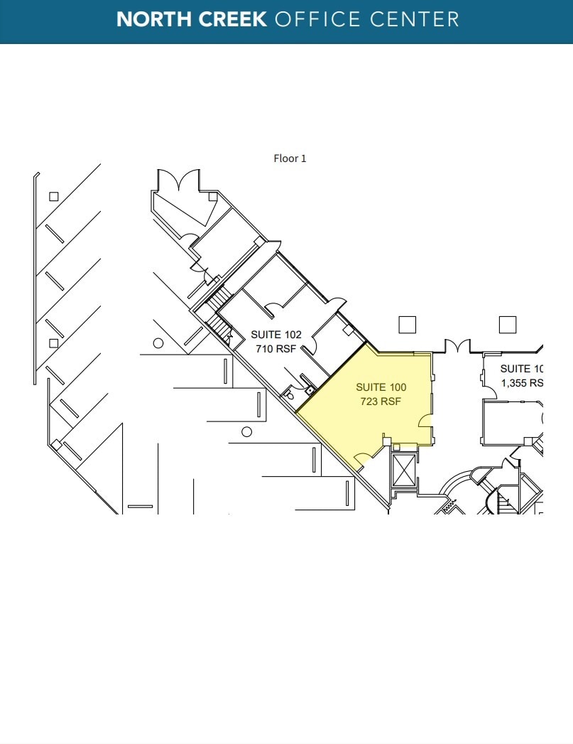 19515 North Creek Pky, Bothell, WA for lease Floor Plan- Image 1 of 1
