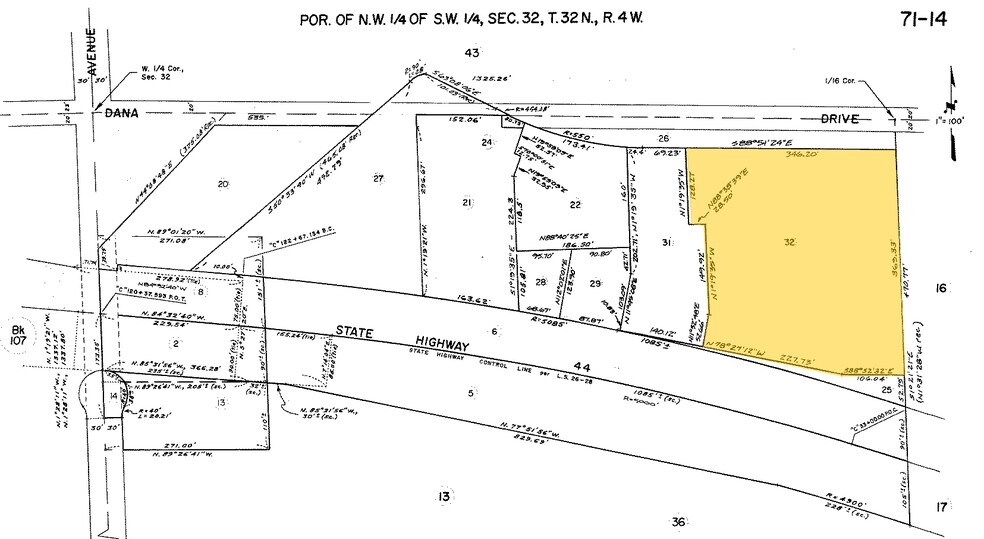 1175 Dana Dr, Redding, CA à louer - Plan cadastral - Image 2 de 2
