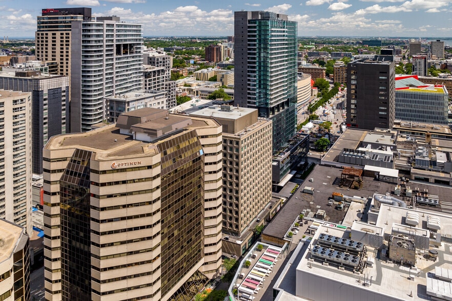 395 Boul de Maisonneuve O, Montréal, QC à louer - Aérien - Image 2 de 5