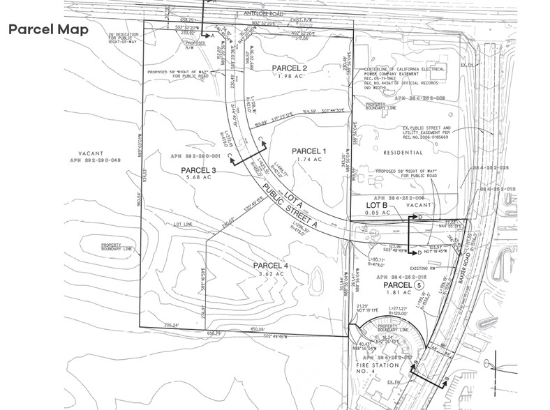 Baxter Rd & Anetlope Rd, Murrieta, CA à vendre - Plan cadastral - Image 2 de 2