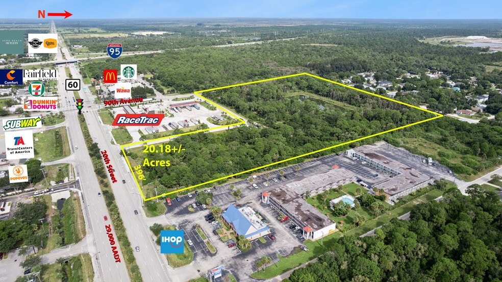 8900 20th St, Vero Beach, FL for sale - Aerial - Image 2 of 3