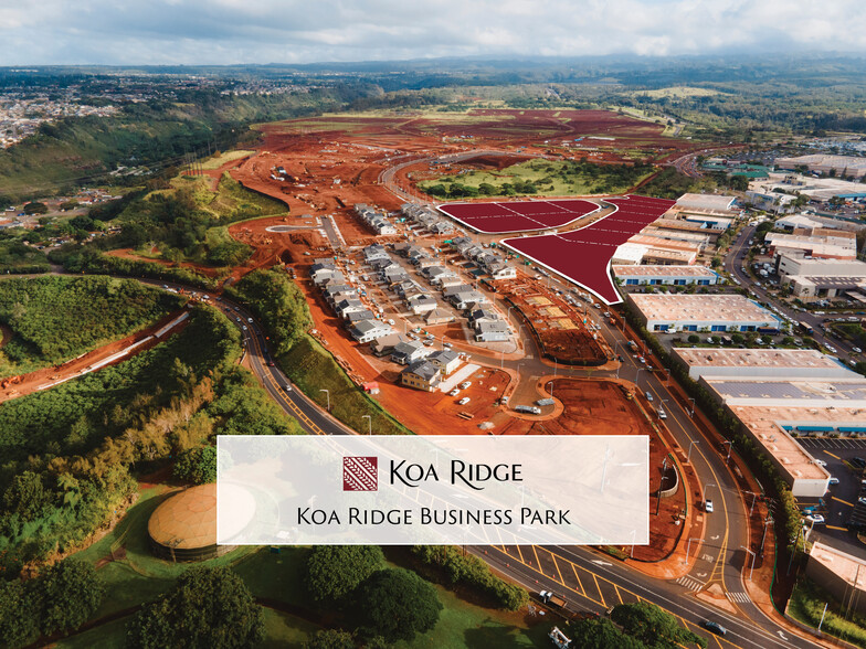 Koa Ridge Business Park, Waipahu, HI for sale - Aerial - Image 1 of 1