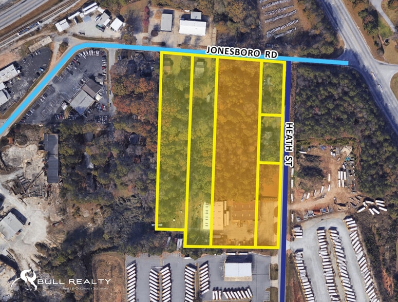 Six Adjoining Sites on Jonesboro & Heath St rd, Fairburn, GA for sale - Building Photo - Image 3 of 10